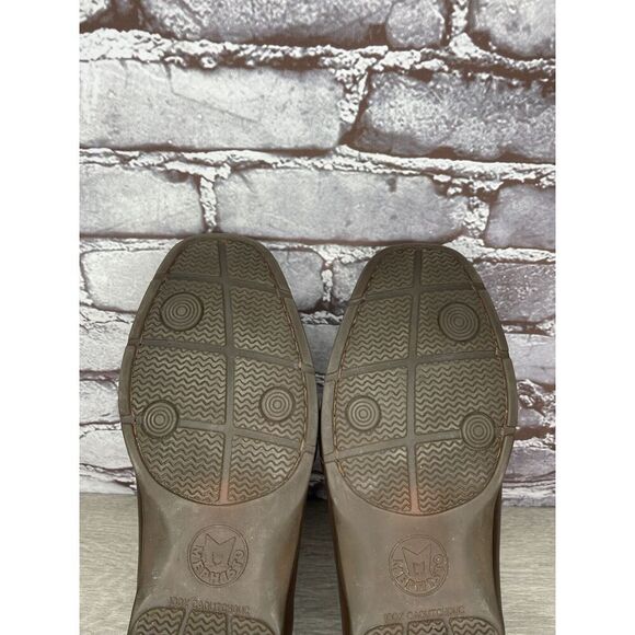 Mephisto Brown Leather Slip On Moc Cool Air Driving Loafers Men Sz 10.5M US/44EU - Picture 9 of 16